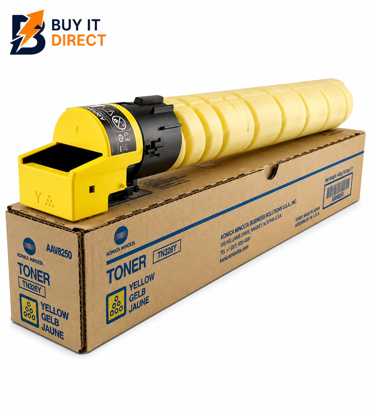 Konica Minolta Tn626Y Yellow Toner Cartridge