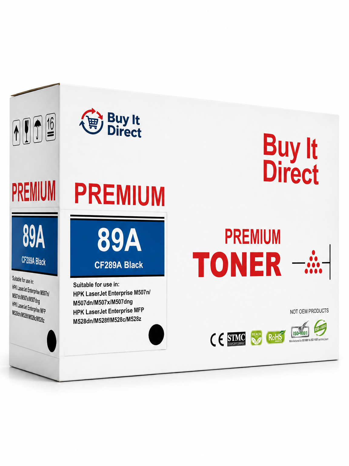 Premium 89A Compatible Toner Cartridge for HP LaserJet Printers