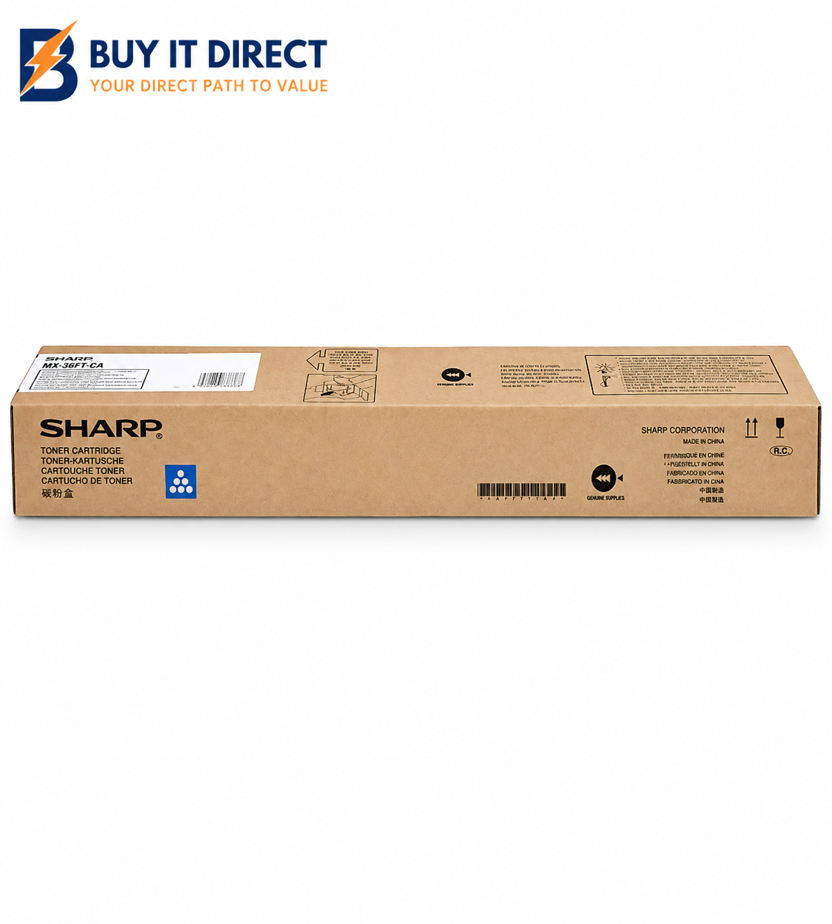 Sharp Toner Cartridge Mx 36Ft C Cyan
