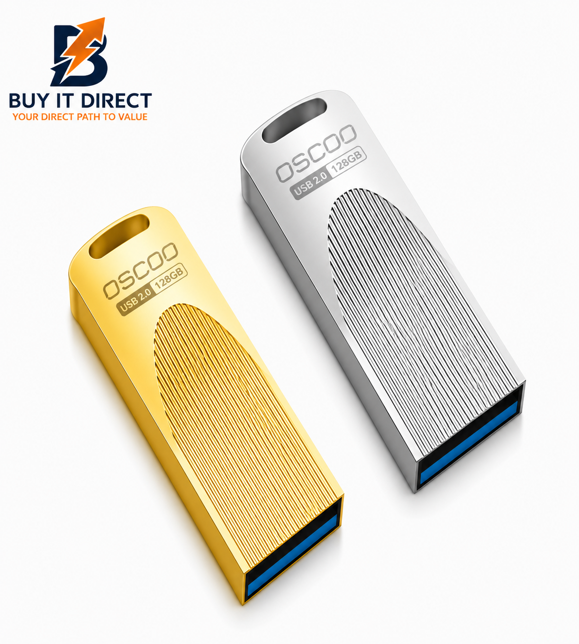 فلاش درايف أوسكو R003 سعة 128 جيجابايت USB 2.0