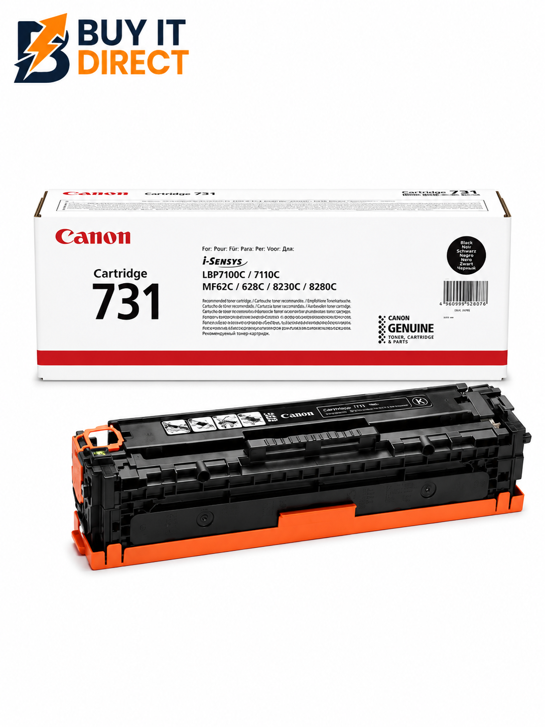 Canon 731 Black Toner Cartridge