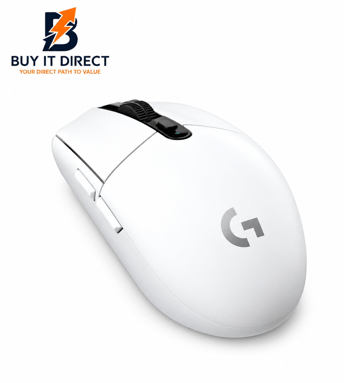 ماوس الألعاب اللاسلكي لوجيتك G305 LIGHTSPEED أبيض