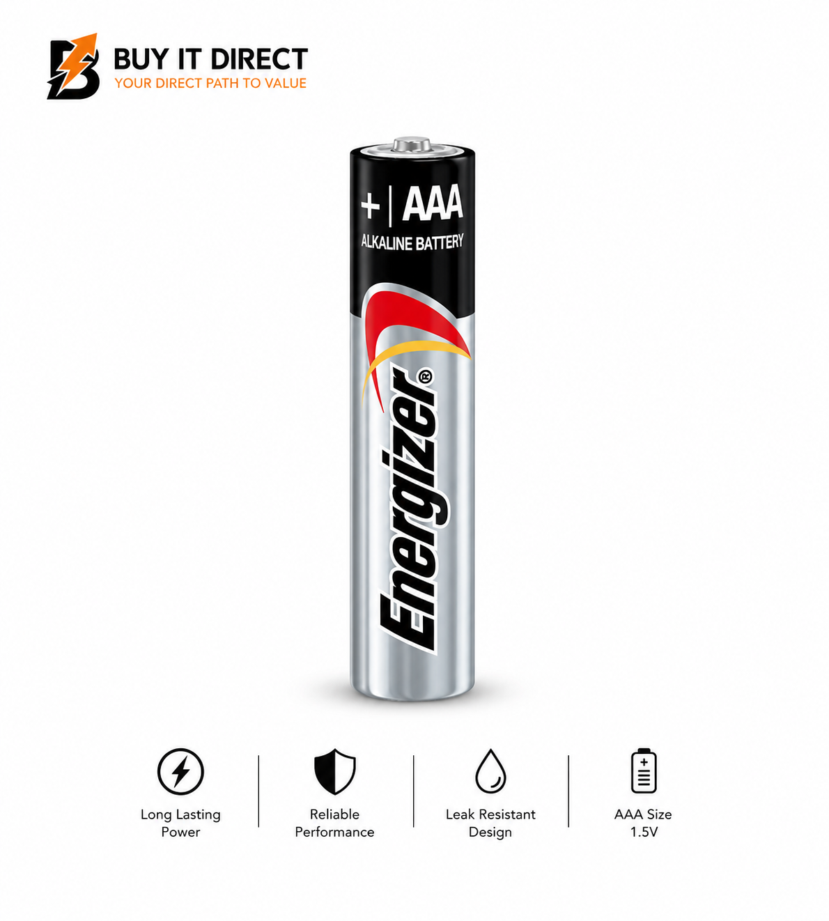 ENERGIZER Alkaline Battery AAA