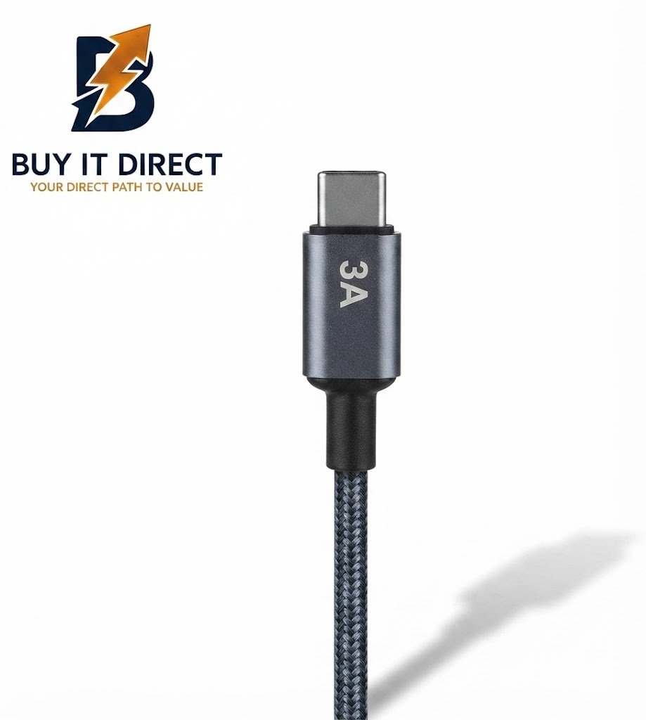 Neo NE9-DA70 USB to USB-C Cable 1M - Black