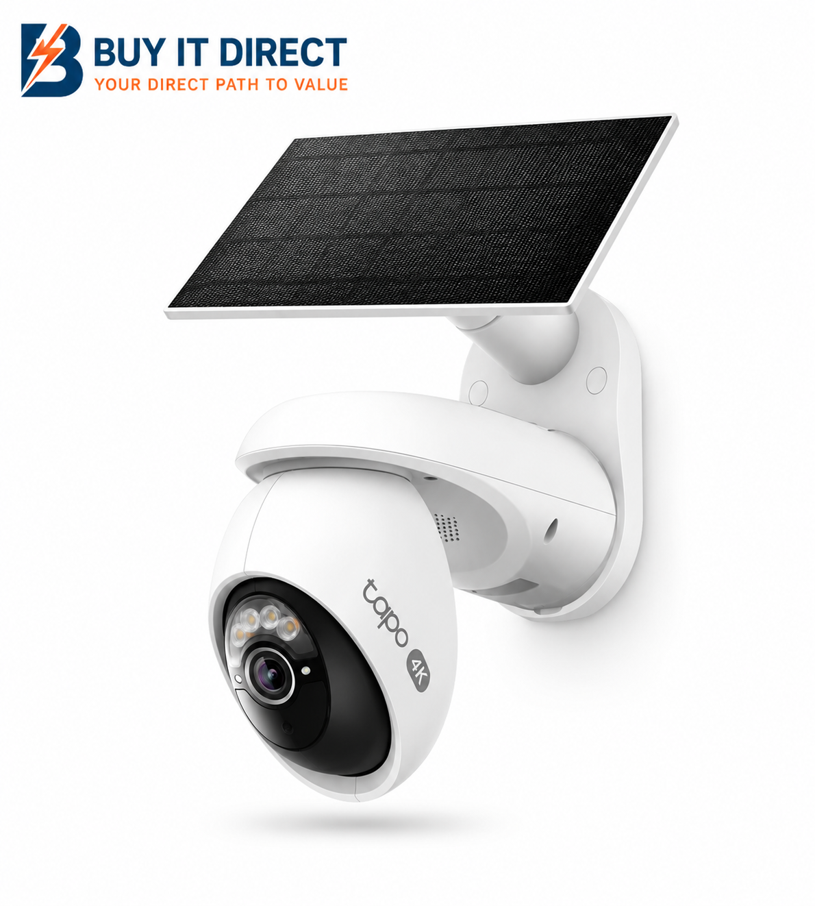 TP-Link Tapo C660 KIT Solar-Powered Pan/Tilt Security Camera Kit 4K