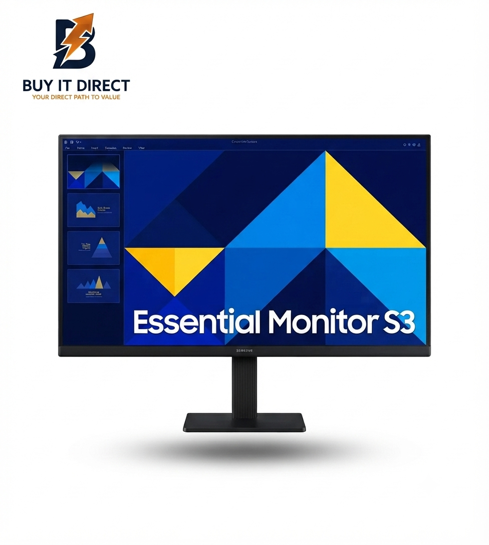 Samsung S3 S30GD LS27D300GAM Essential Monitor - 27.0" FHD / 5ms / 100Hz / HDMI 1.4/VGA - Monitor