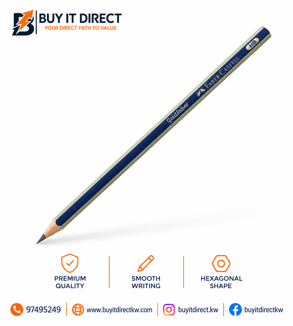 Faber-Castell Goldfaber HB Pencil
