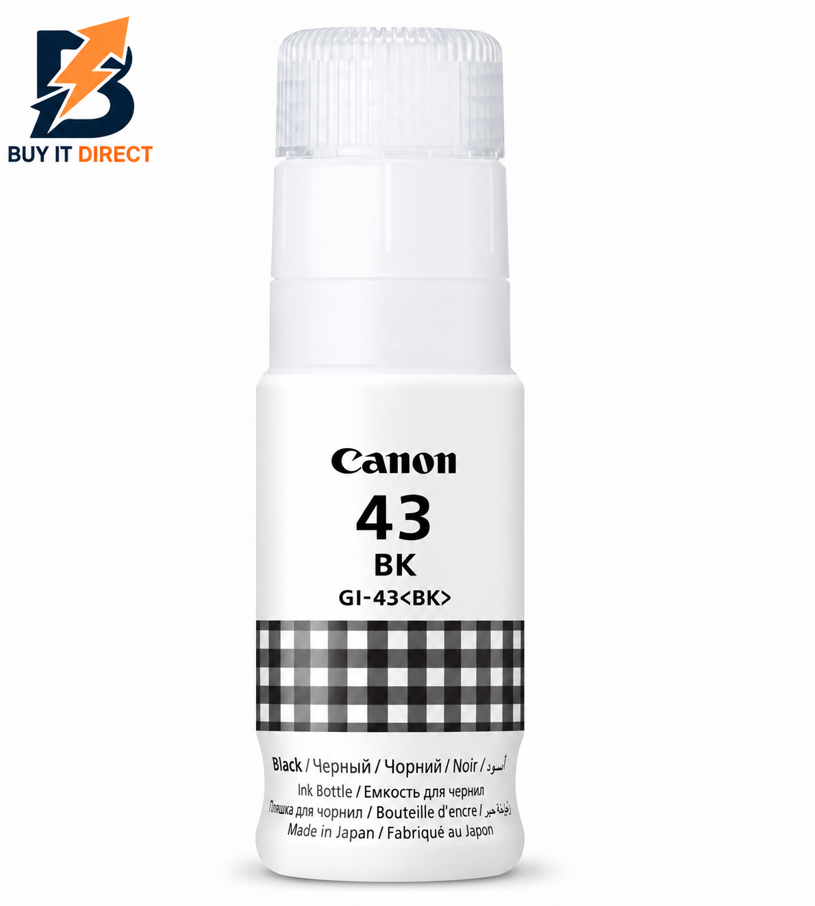 Canon GI-43 Ink Bottle  Black Color