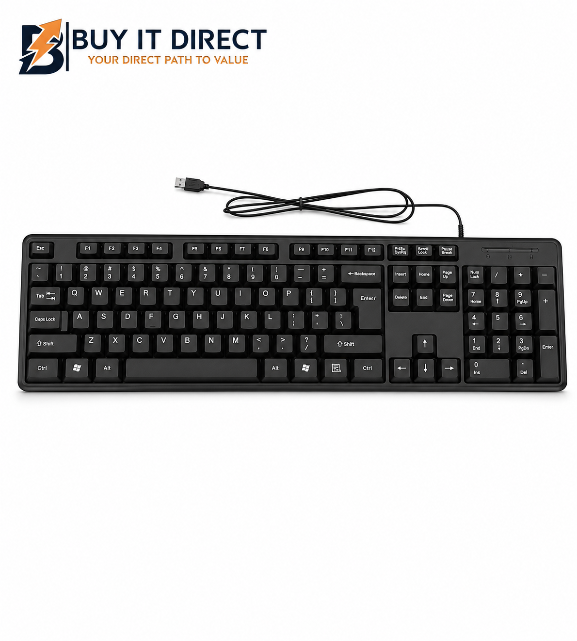 Heatz ZK17 Wired Keyboard – Arabic / English