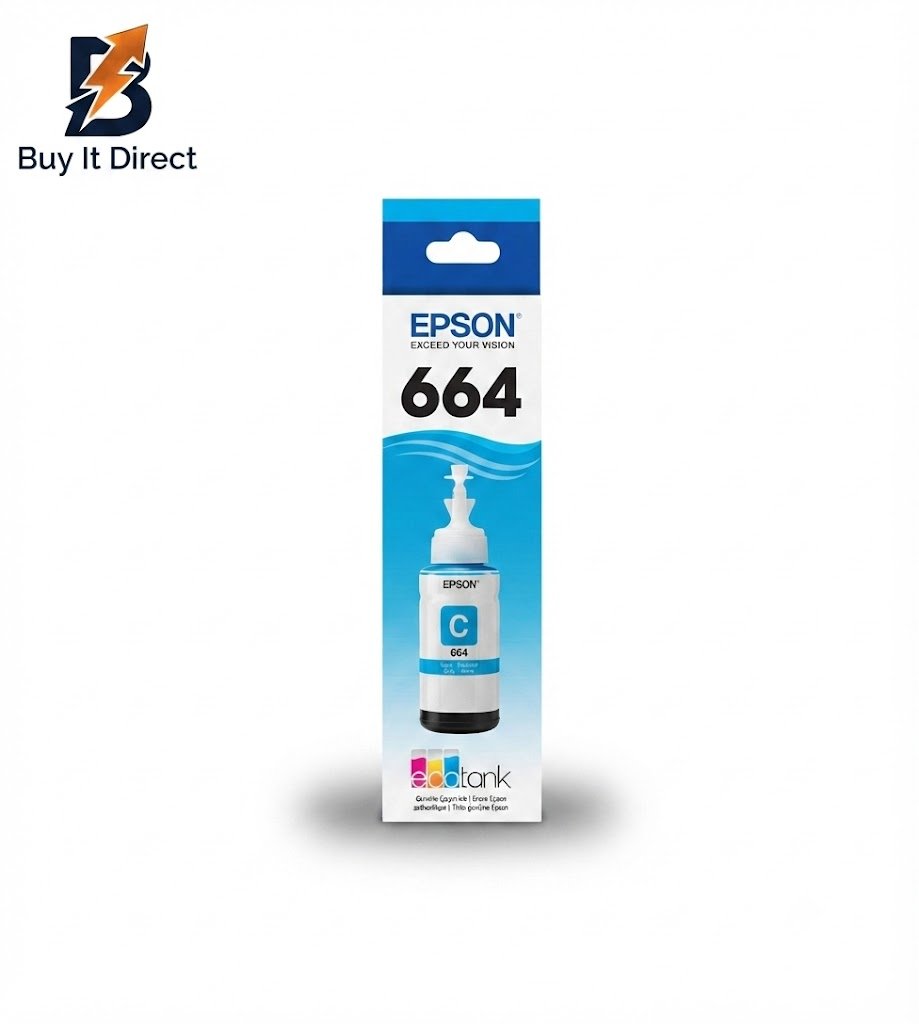 Epson 664 EcoTank Cyan Ink Bottle
