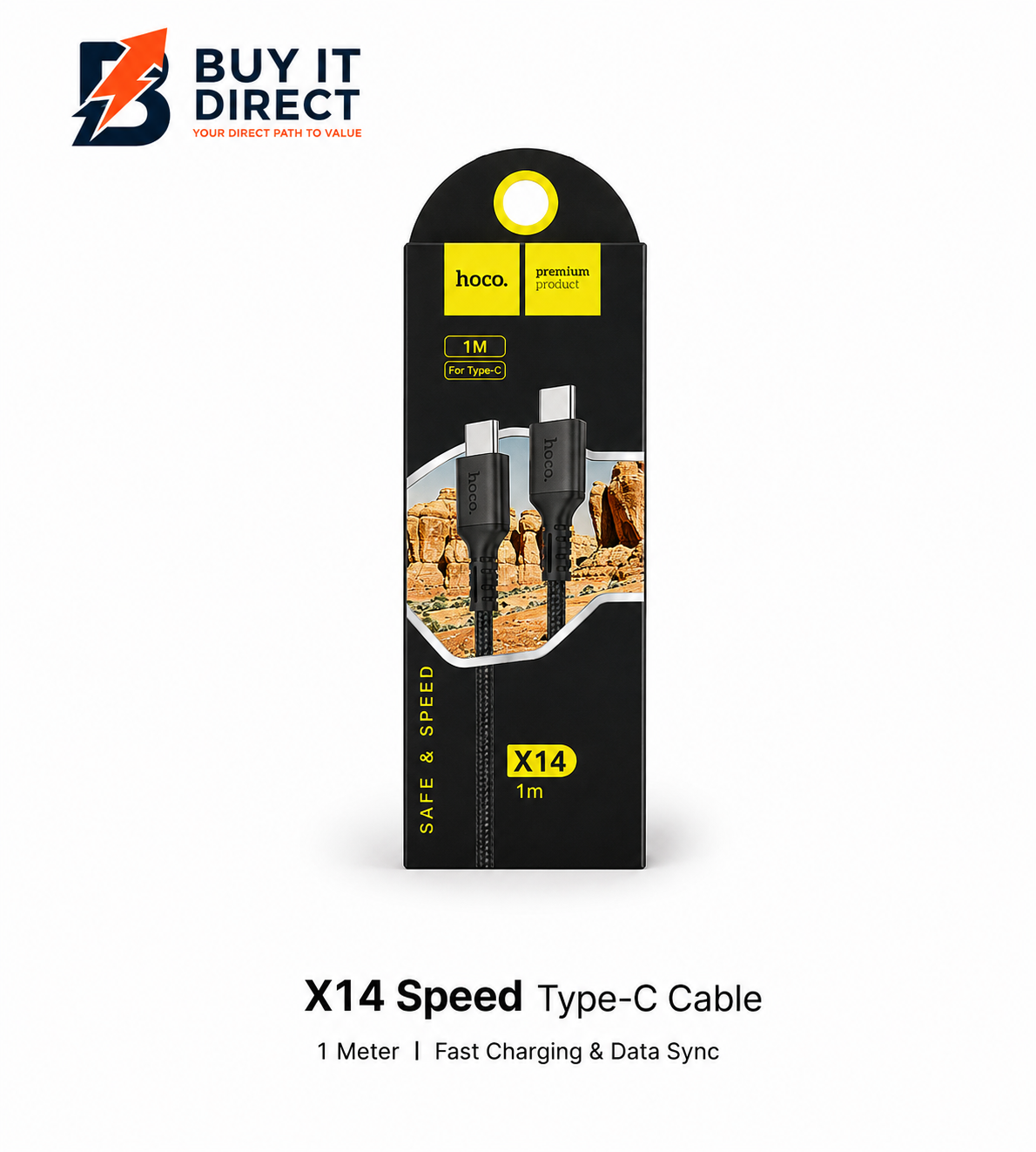 Hoco X20 Type C Cable 1M