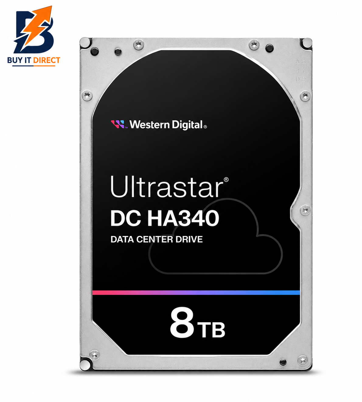  WD 8TB Ultrastar DC HA340 Hard Drive 3.5″ SATA HDD 0B47078, 7200RPM