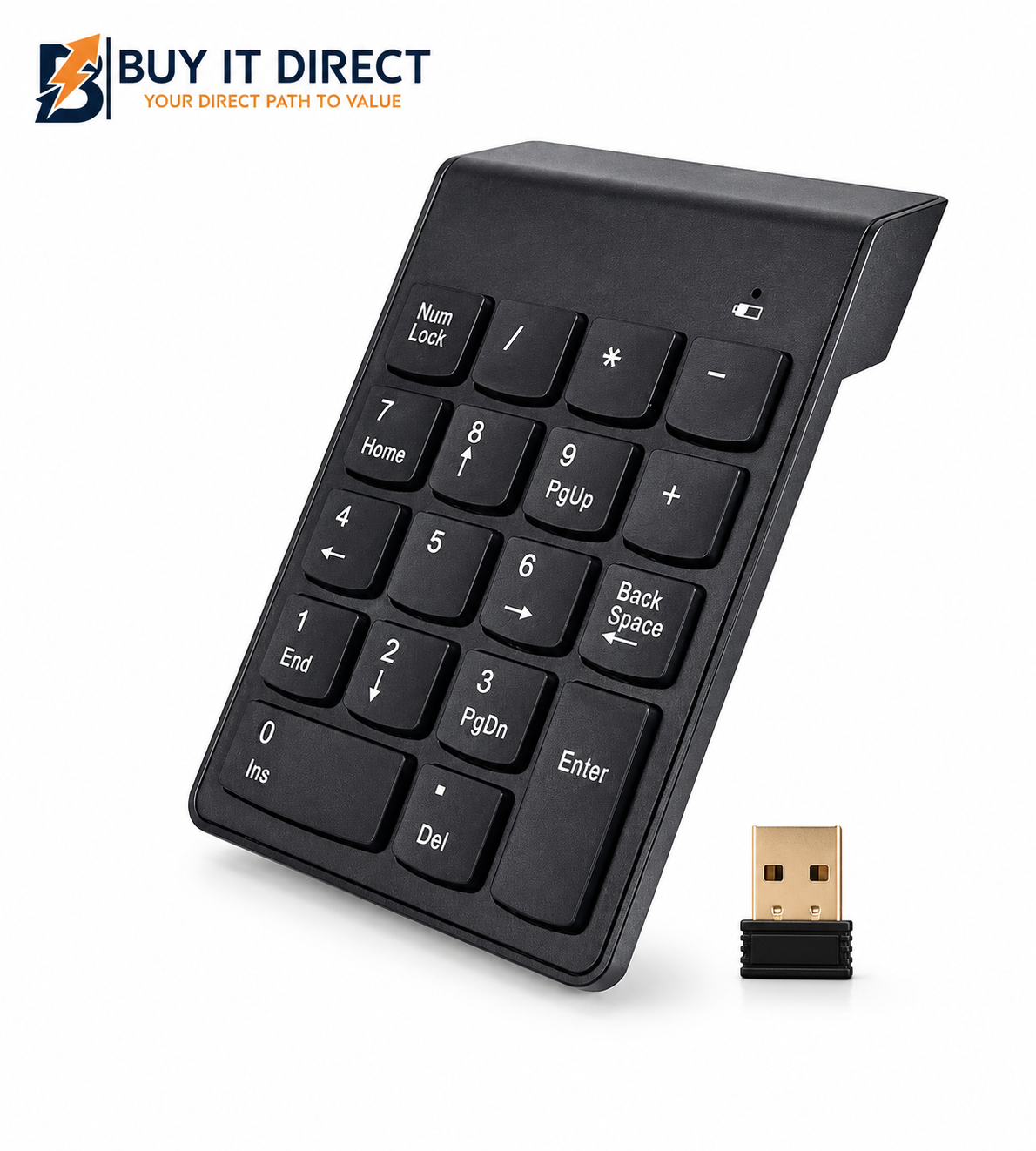 Mini Numeric Keypad 18Keys 2.4G USB Wireless