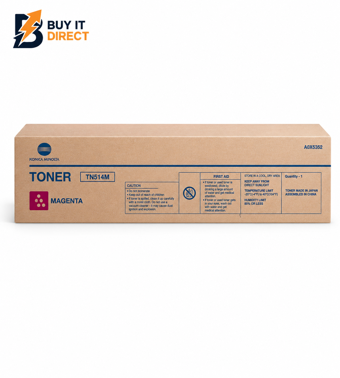 Konica Minolta Tn210 Original Magenta Laser Toner Cartridge