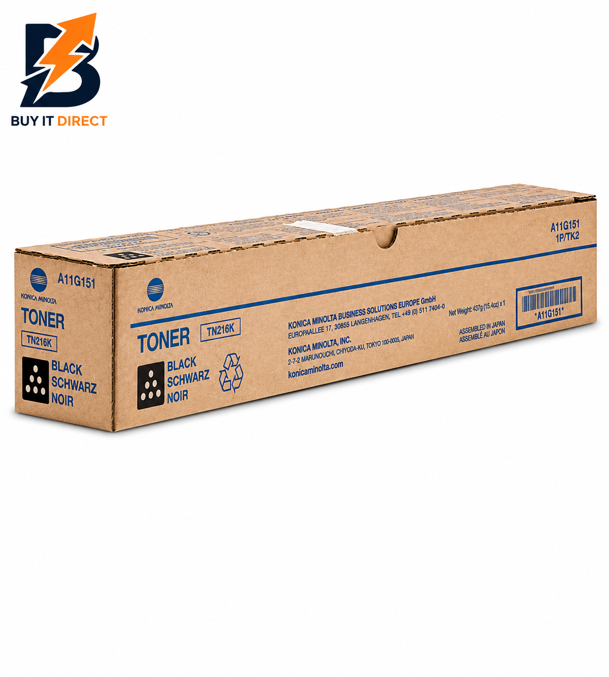 Konica Minolta Tn-216K Black Toner