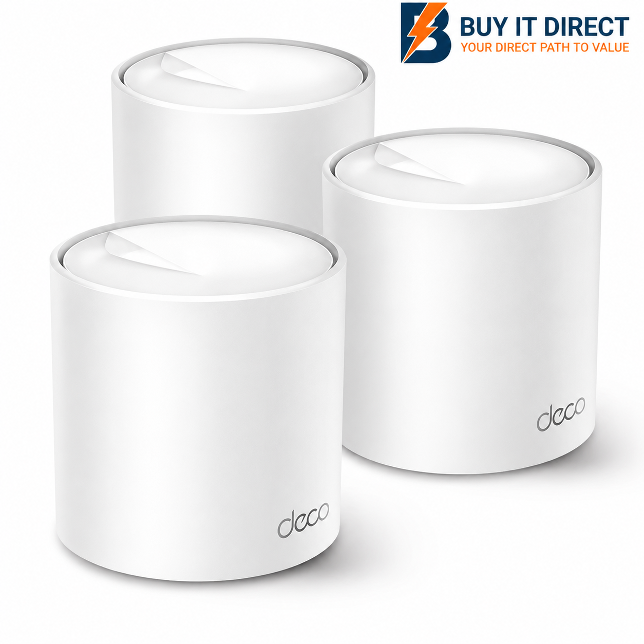 TP-Link Deco X50 AX3000 Whole Home Mesh WiFi 6 System, 3-Pack