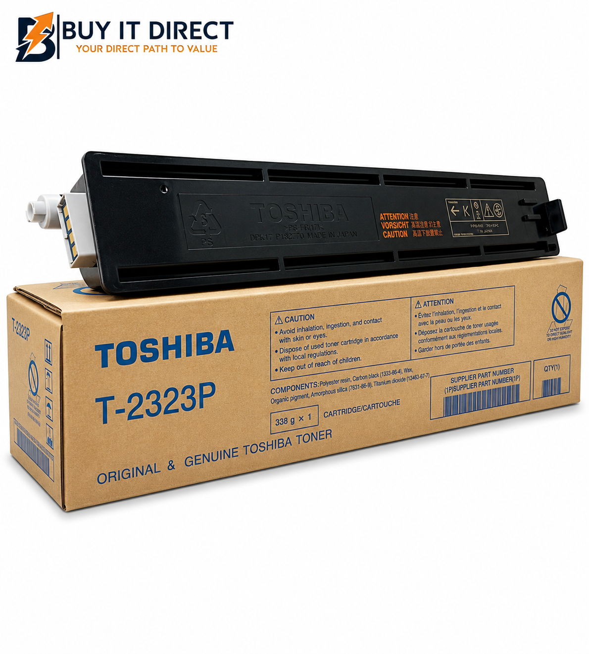 Toshiba Black Ink Toner Cartridge T2323P