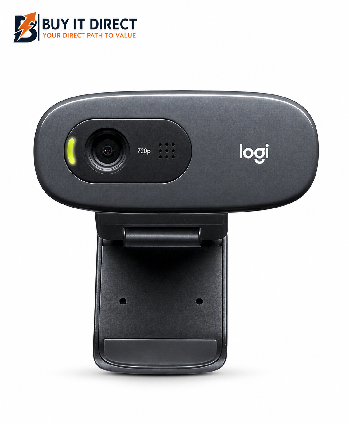 Logitech C270 HD Webcam 720p USB 2 0 Wired Black