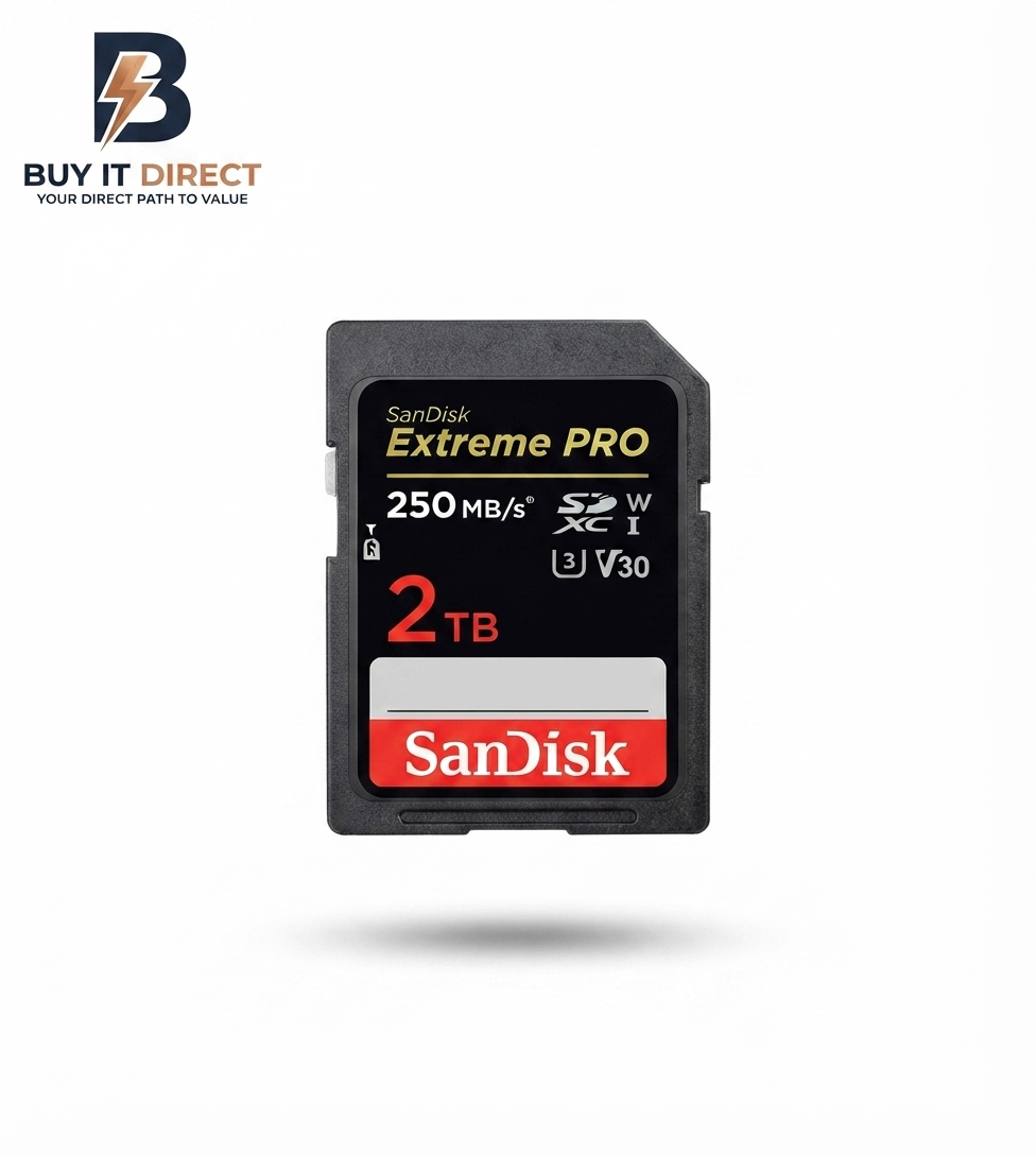 SanDisk Extreme Pro SD Card - 2TB / Up To 250MB/S
