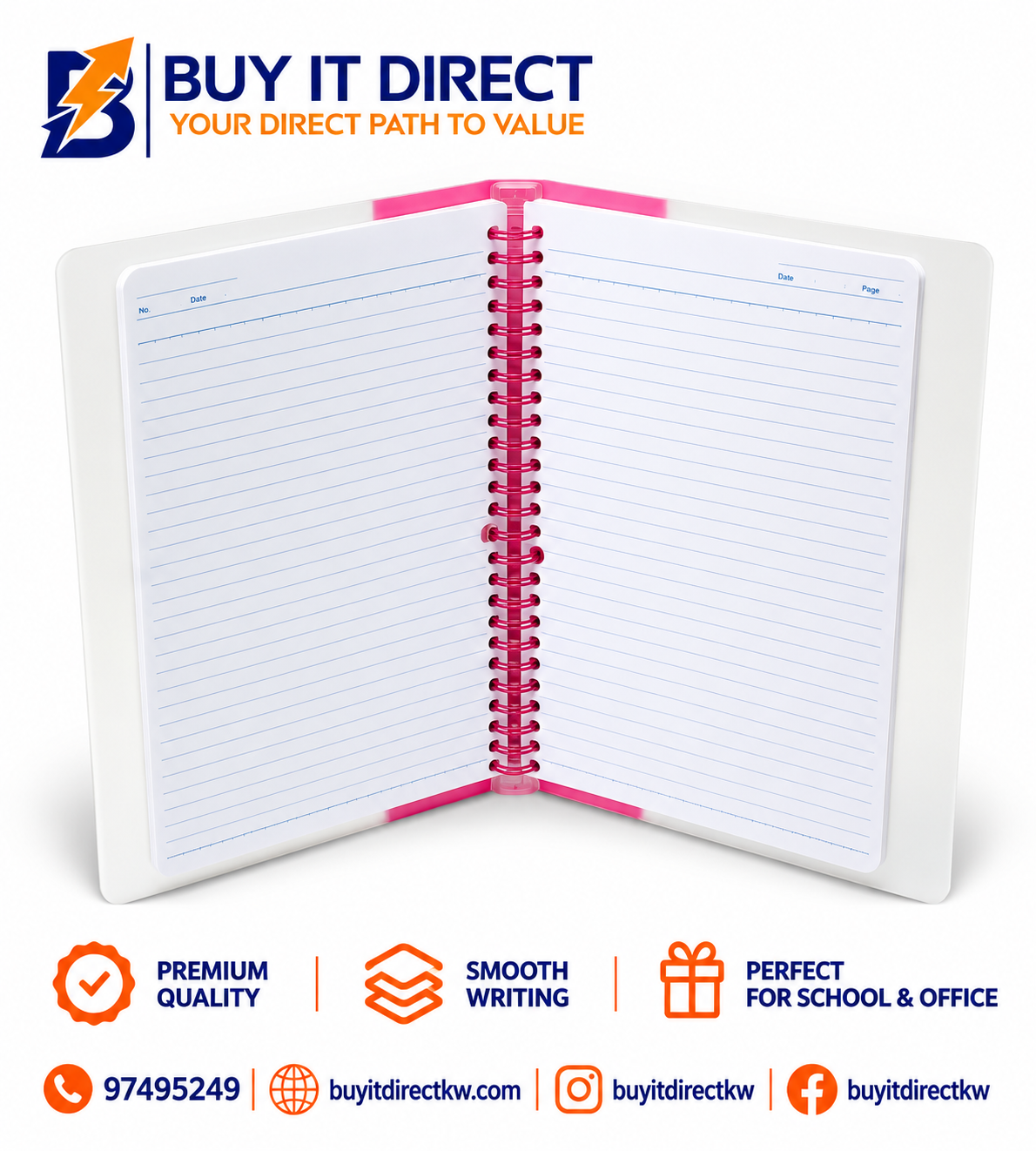 B5 Size Aurore NoteBook