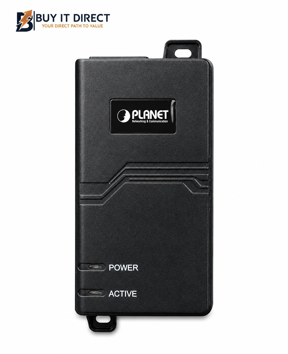 Planet POE 172 Single Port Gigabit Ultra PoE Injector 60 Watts Internal Power