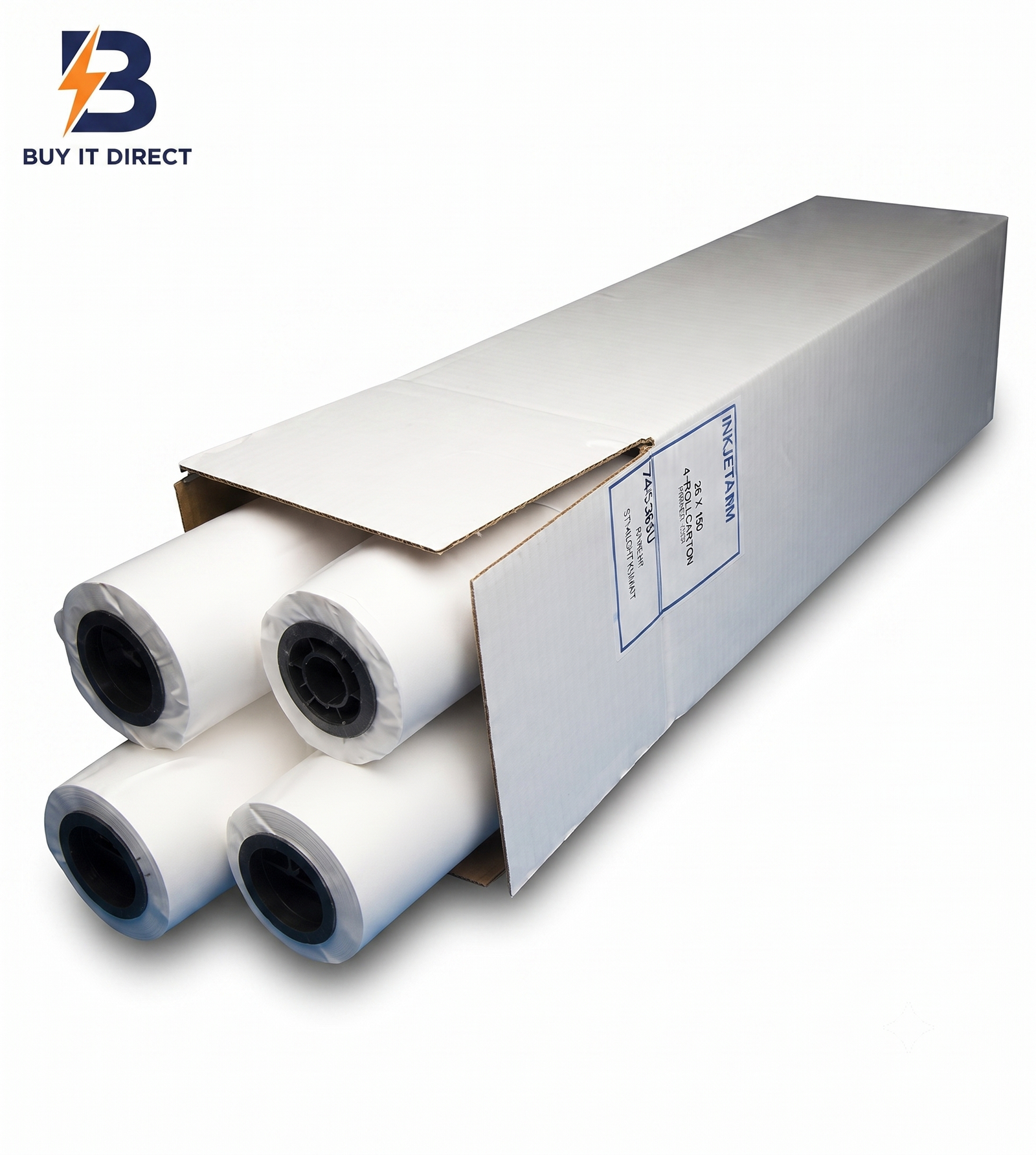 Inkjet Premium Bond , 24Lb, 36" X 150' 4 Roll/Carton, 745365U