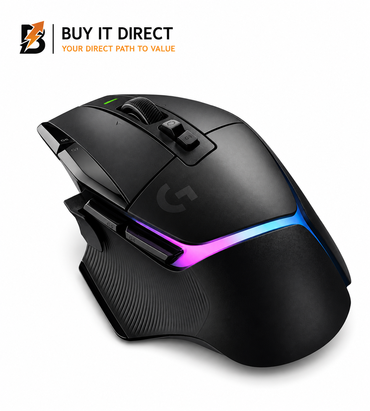 Logitech G502 X PLUS LIGHTSPEED Wireless Gaming Mouse Black