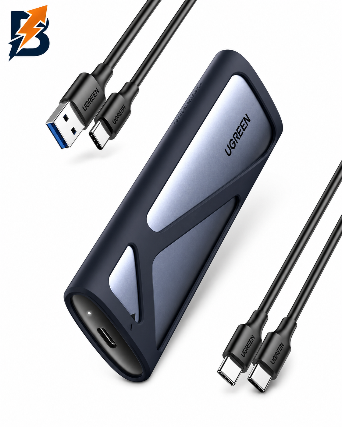UGREEN USB-C To M.2 B-Key Hard Drive Enclosure 5Gbps 50cm CM400