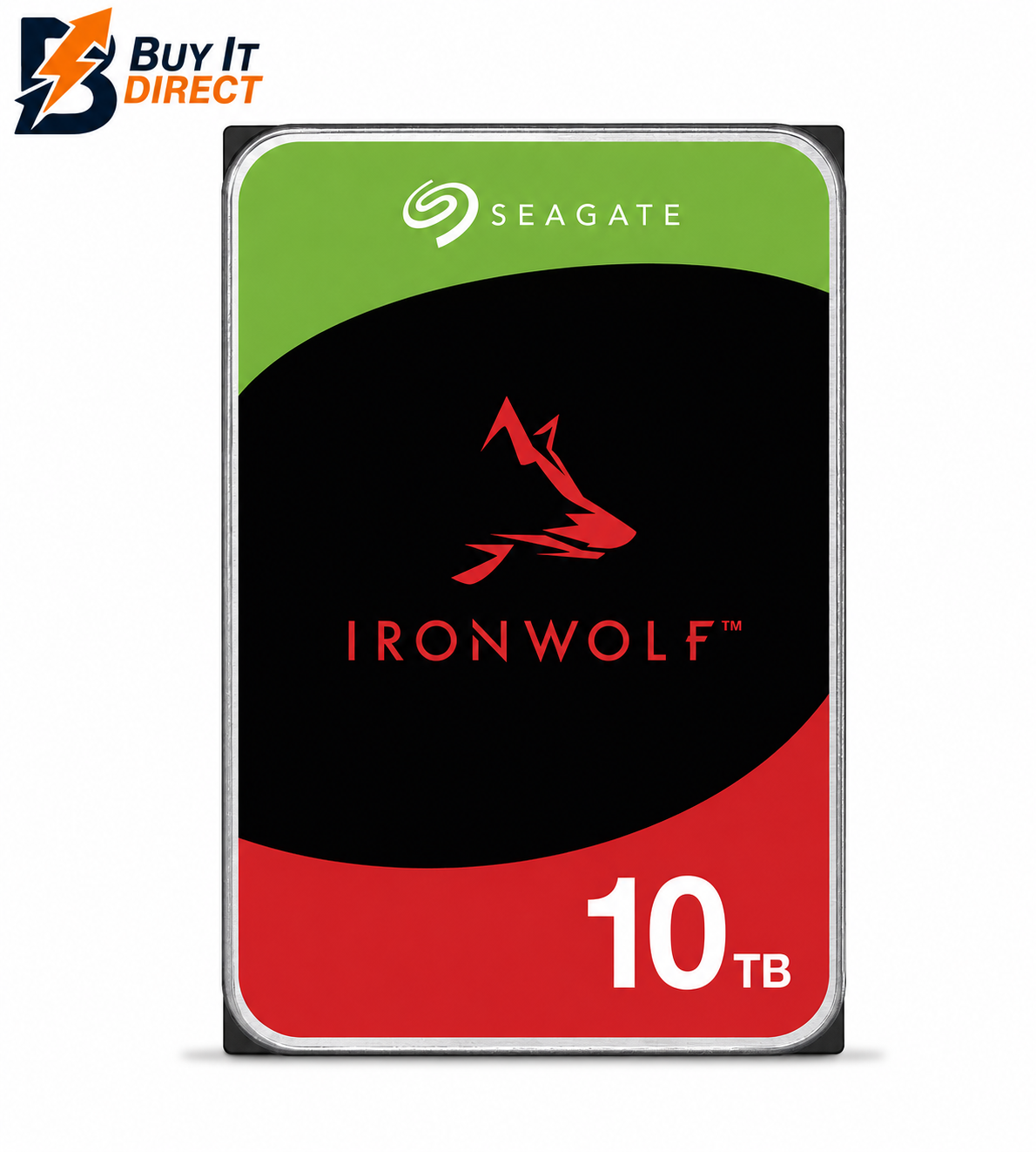 Seagate 10TB IronWolf NAS HDD SATA III 3.5 Internal, 7200rpm