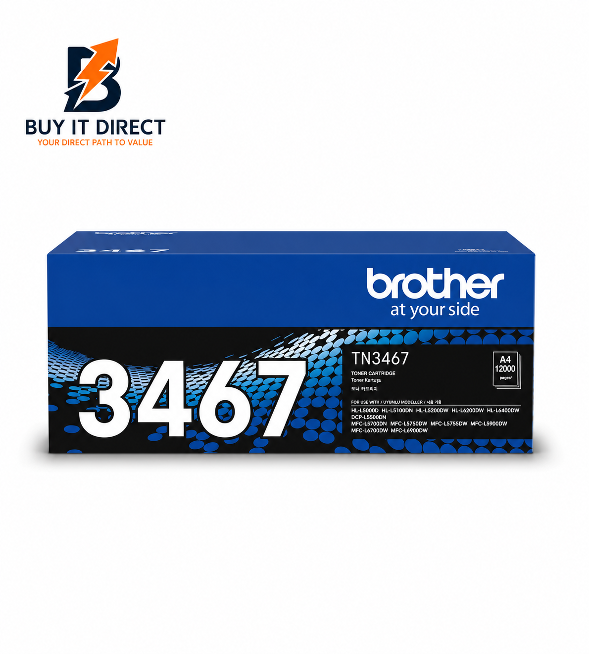 Brother TN3467 Black Toner Cartridge