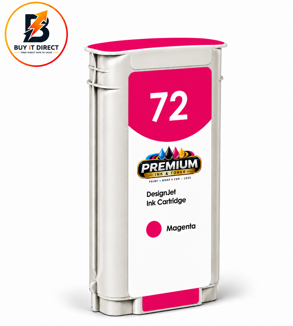 Premium Ink for HP 72 Magenta