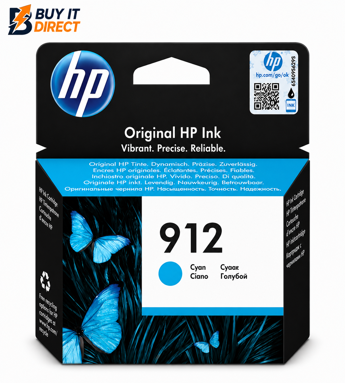 خرطوشة حبر HP 912 السماوية