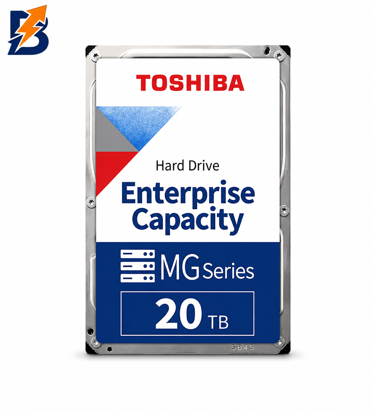 Toshiba Enterprise 20TB 3.5" Sata 512e 7200RPM Hard Drive (MG10ACA20TE)