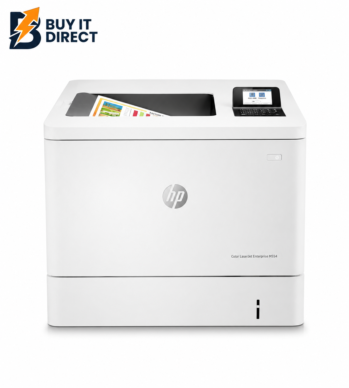 HP Color LaserJet Enterprise M554dn - 33ppm / 1200dpi / A4 / USB / LAN / Color Laser