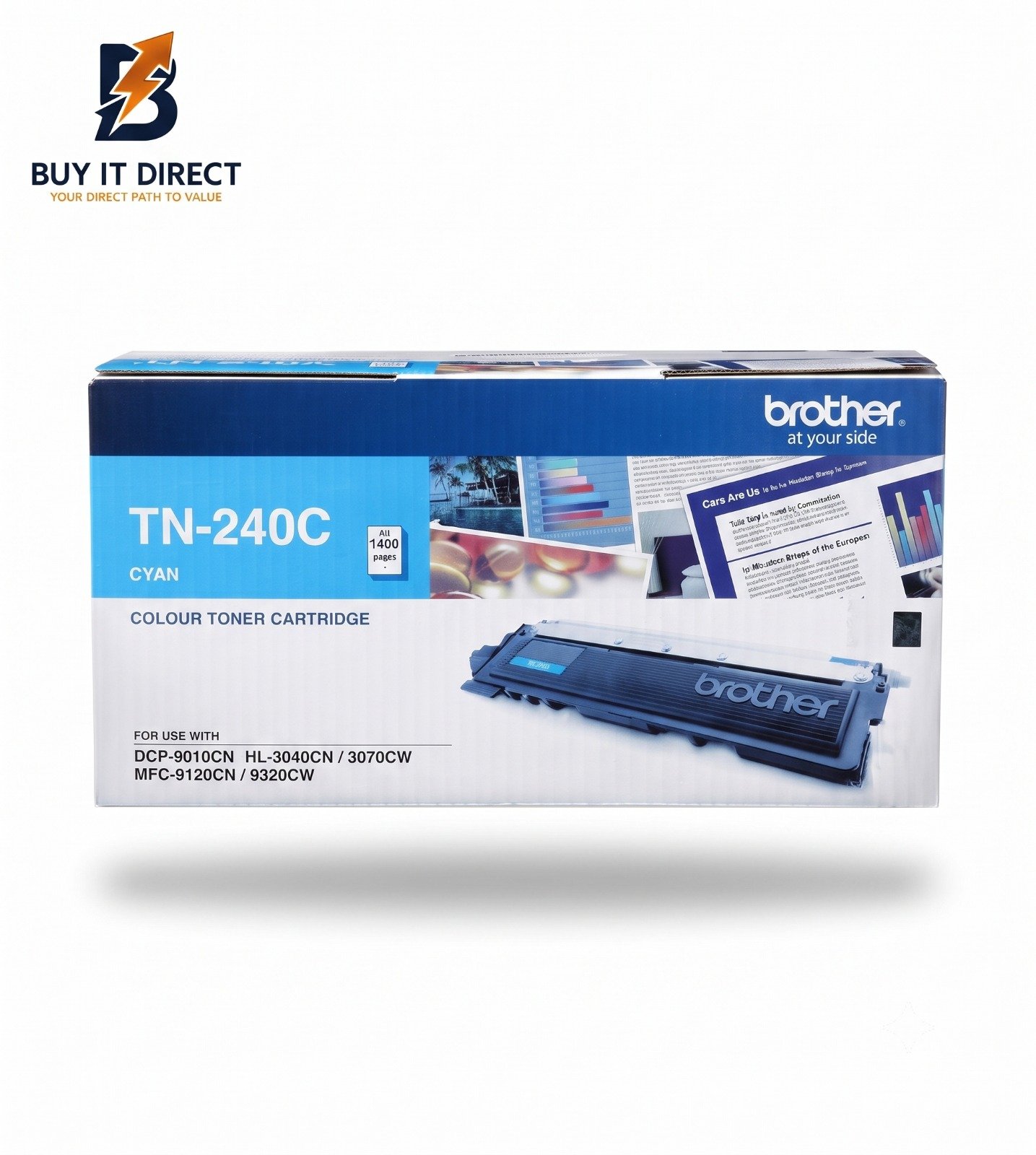 Brother TN240C Cyan Toner Cartridge