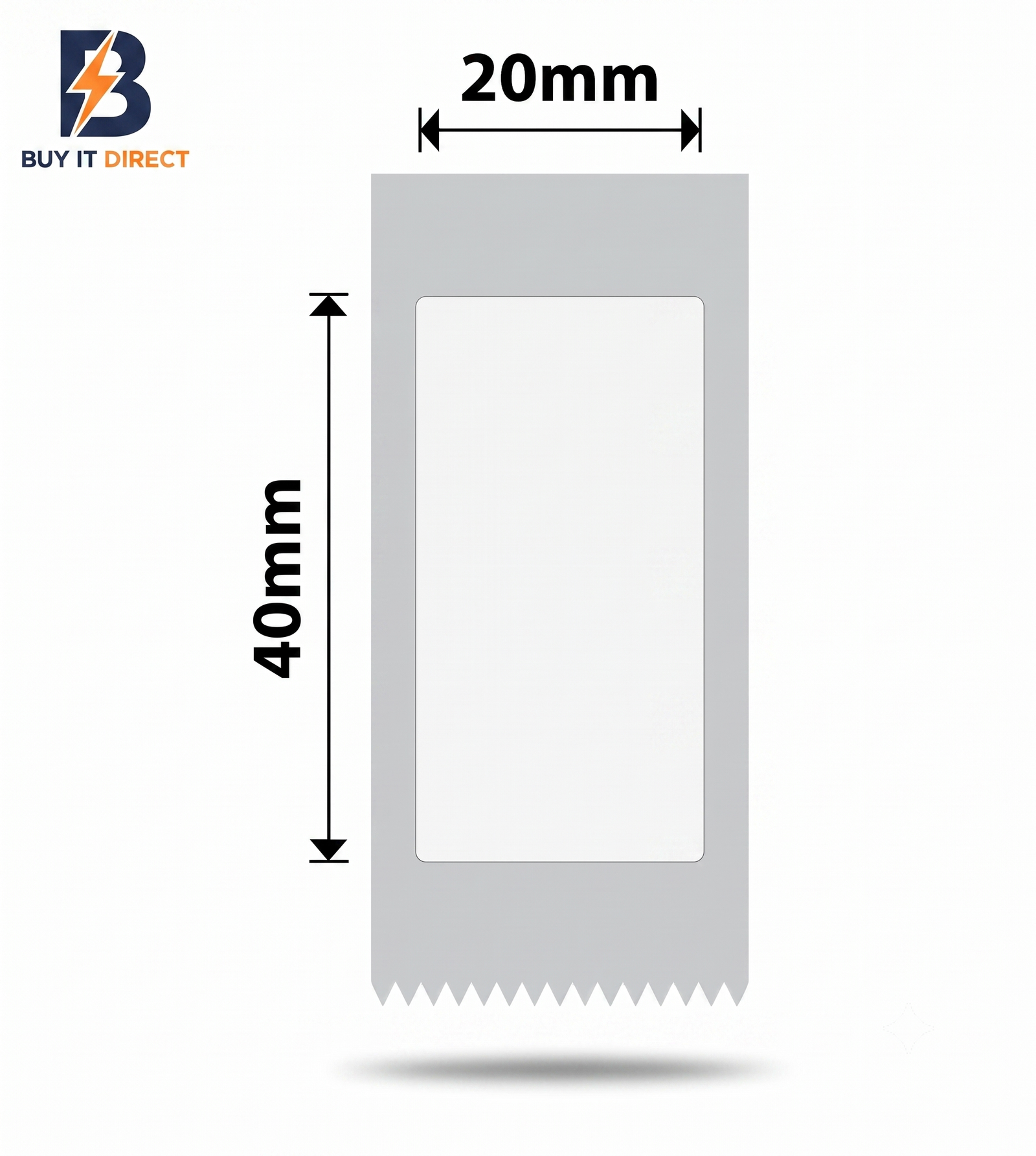 Niimbot Thermal Label Paper 20 40 160 Labels White