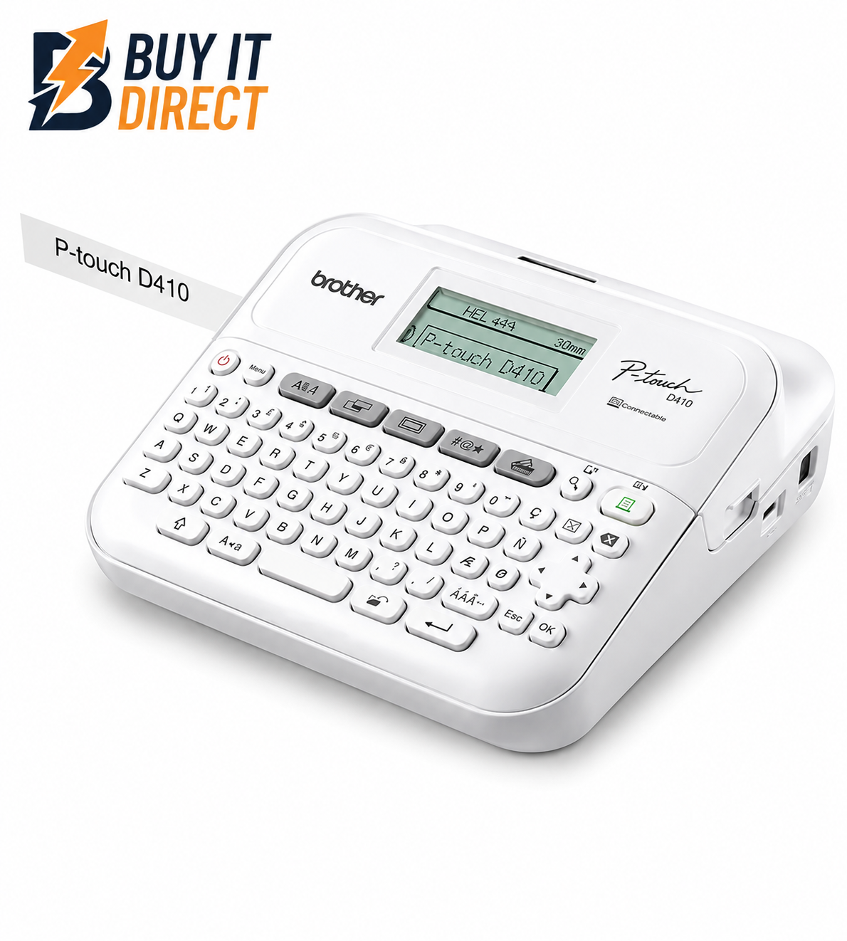 Brother PT-D410 Desktop PC-Connectable Label Printer