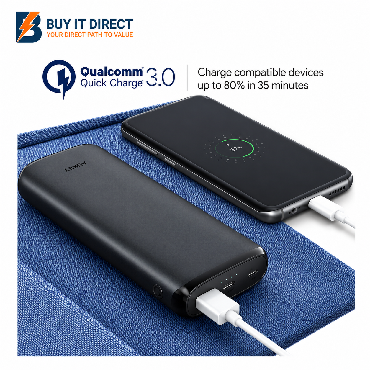 اوكي Sprint Go Lightning باور بانك 20000 مللي أمبير 18 واط مع PD و QC 3.0 PB Y23