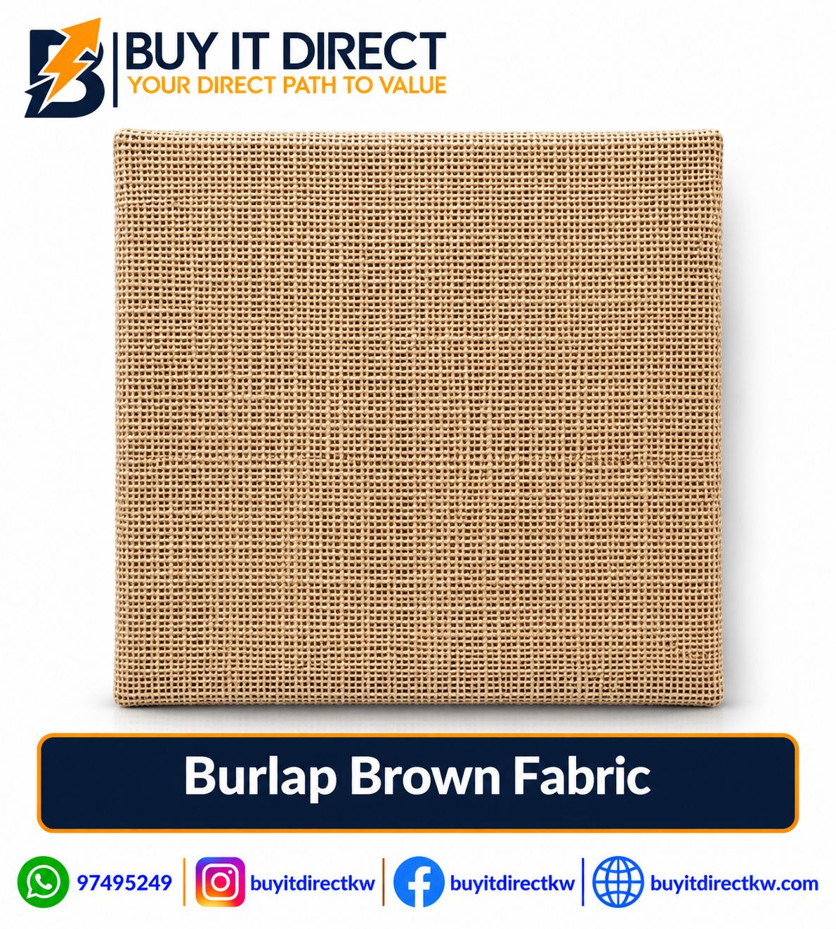BURLAP BROWN