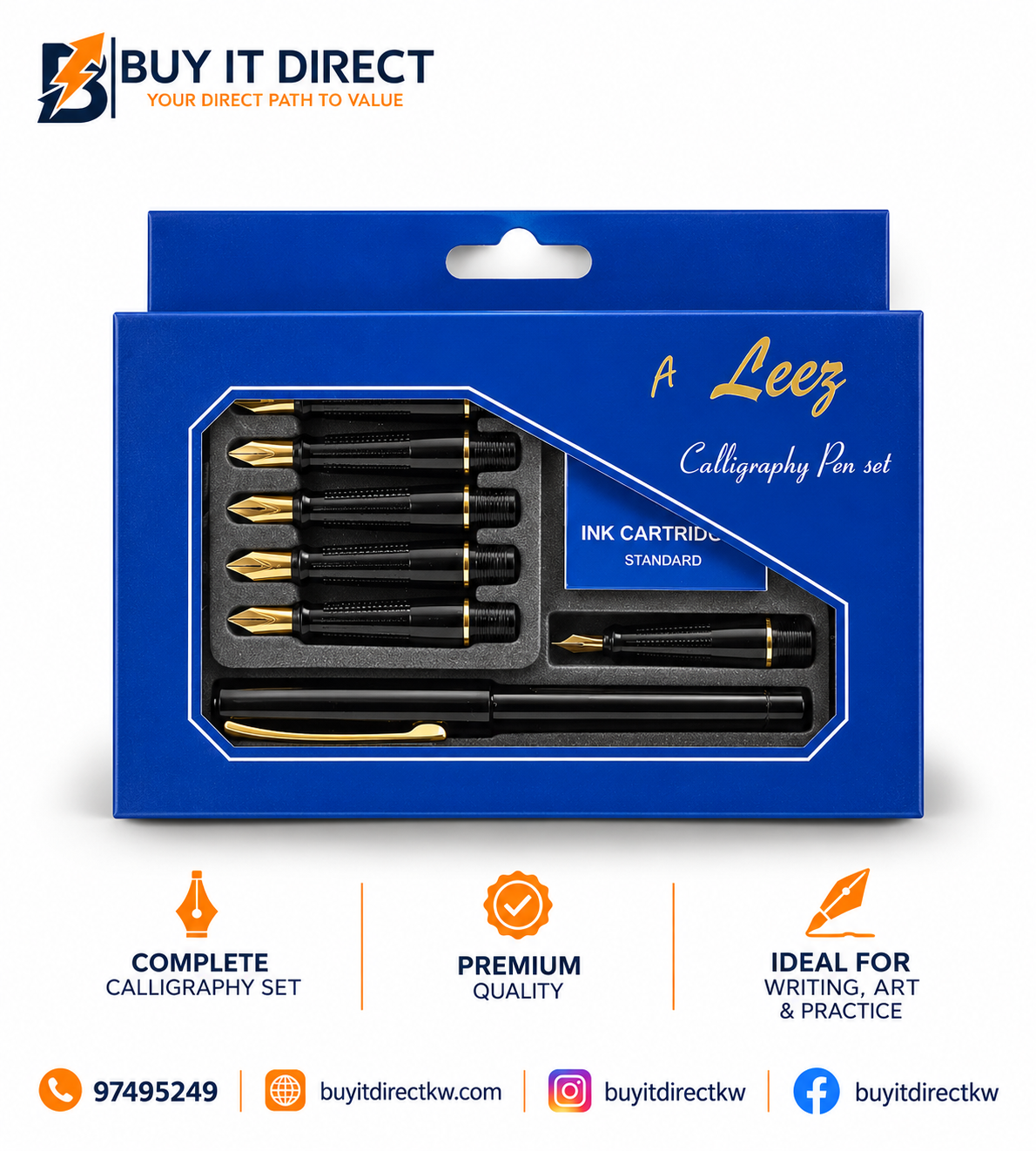 Leez Arabic Calligraphy Pen Set