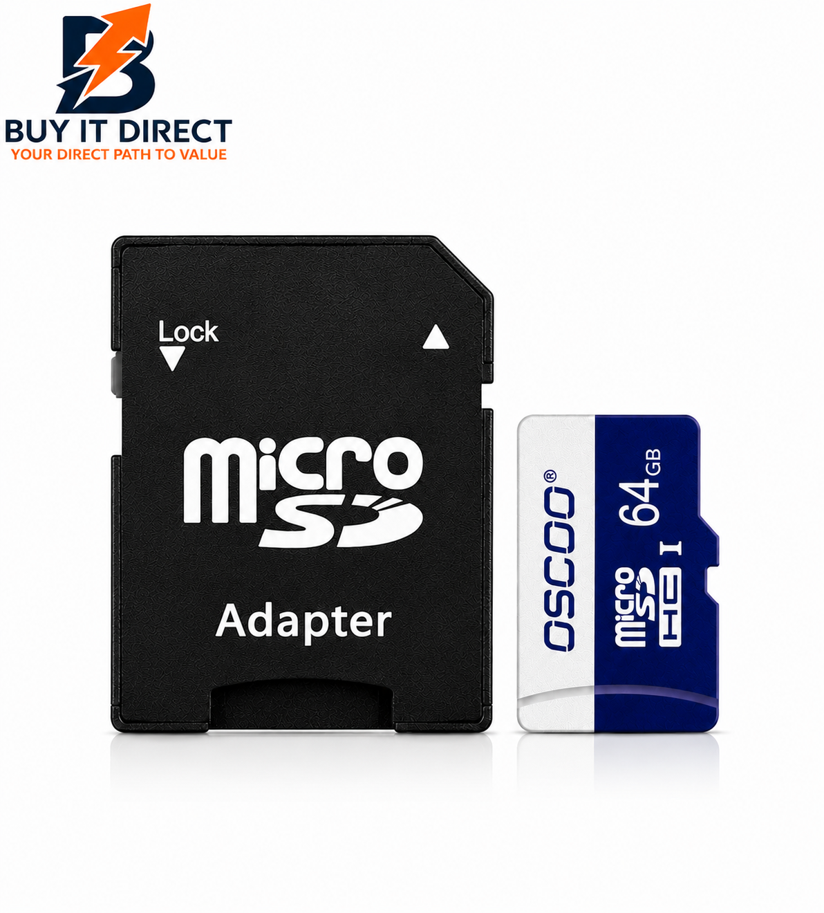 بطاقة ذاكرة أوسكو Micro SD سعة 64 جيجابايت Class 10 U3