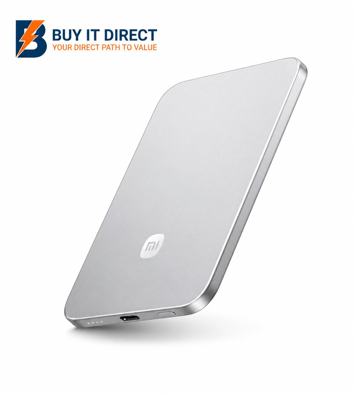 Xiaomi UltraThin Magnetic Power Bank 5000mAh 15W Glacier Silver