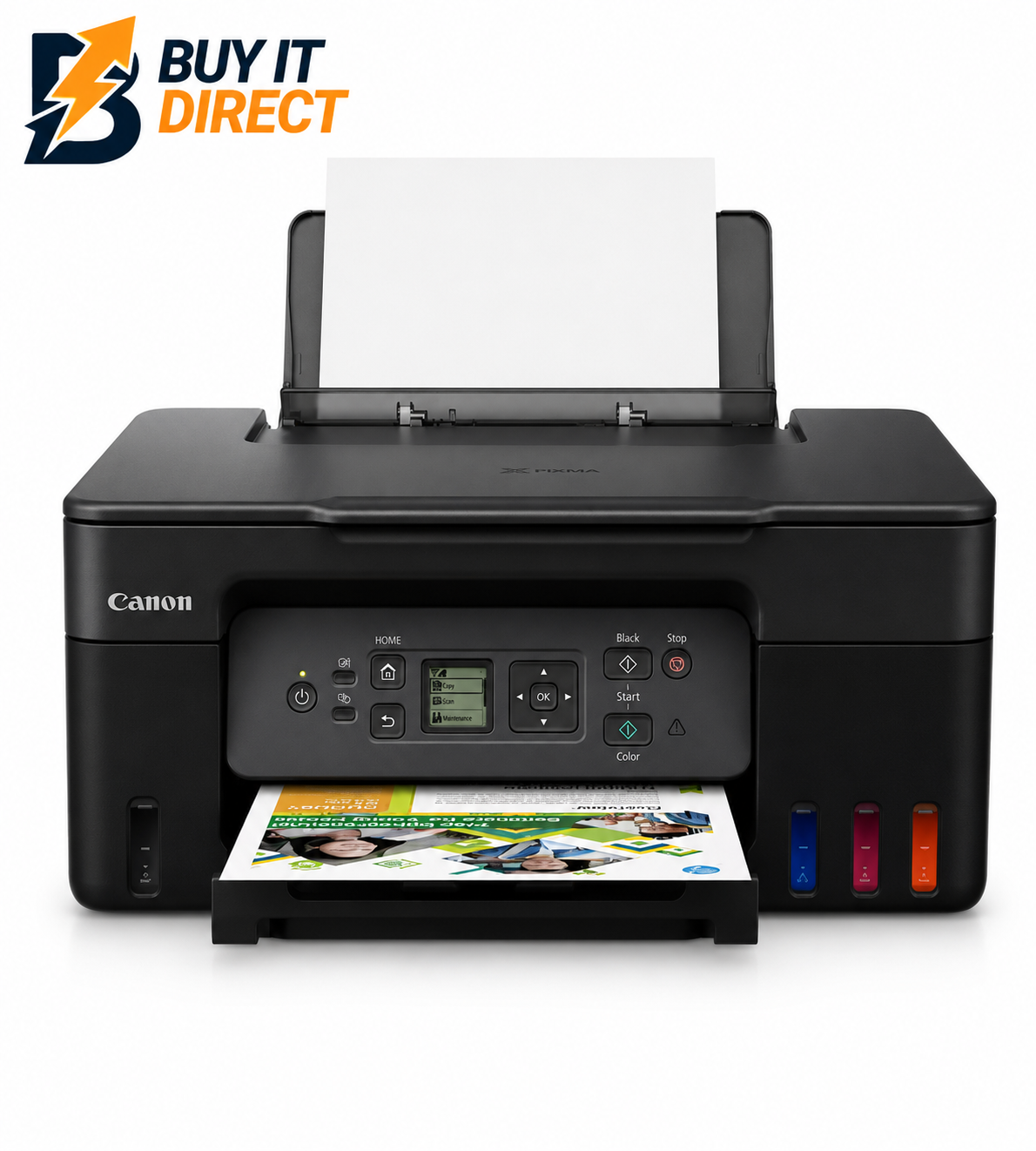 Canon PIXMA G3470 Wireless All-in-One MegaTank Printer - 11ppm / 4800dpi / A4 / Color - Black