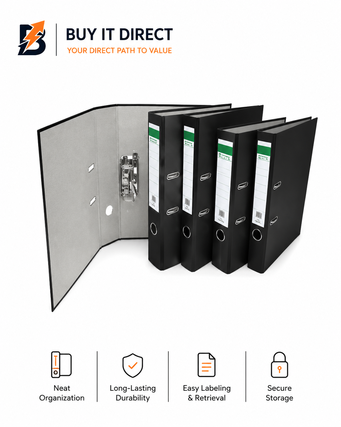 ALBA RADO Lever Arch File