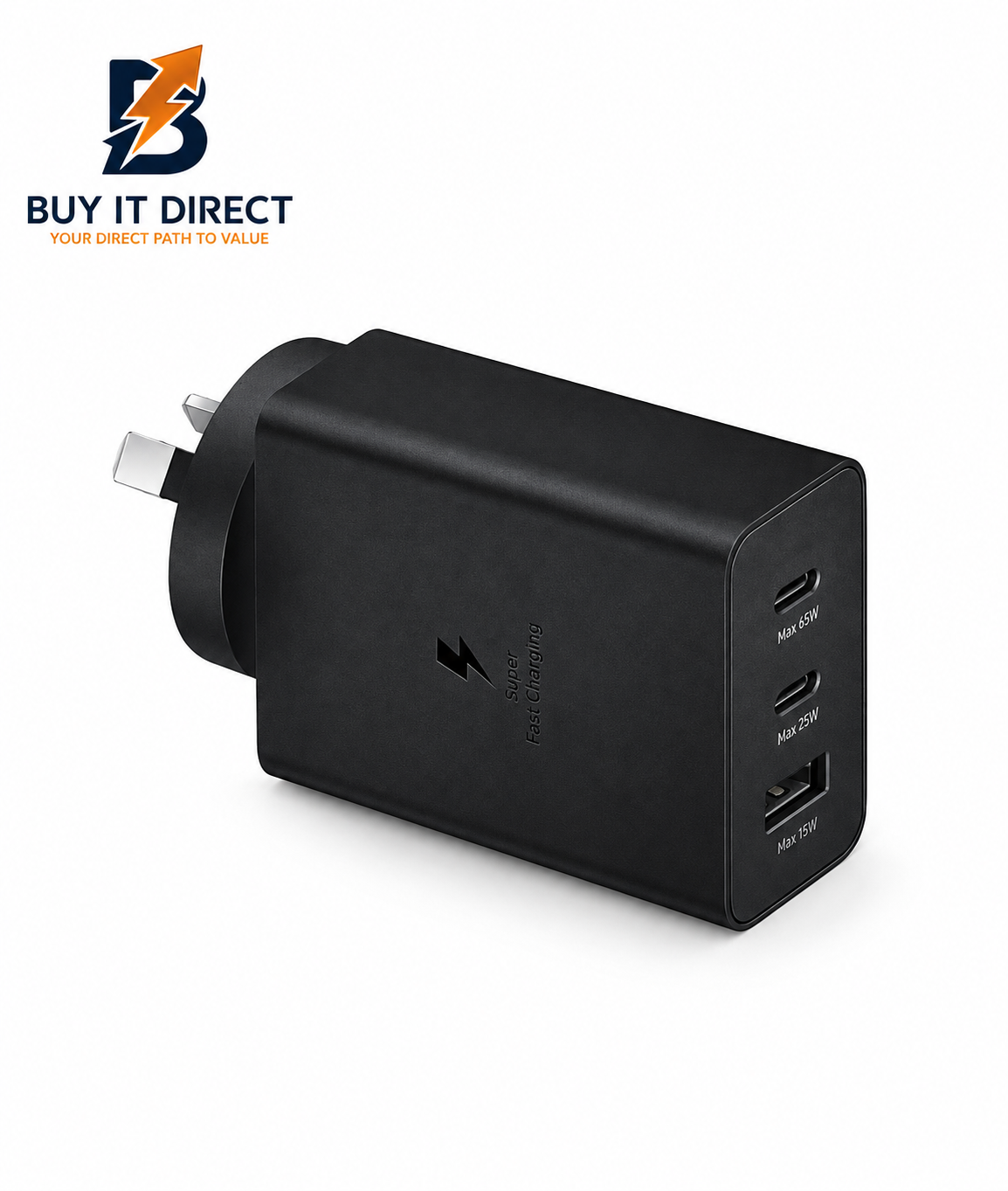 Samsung 65W Power Adapter Trio Black