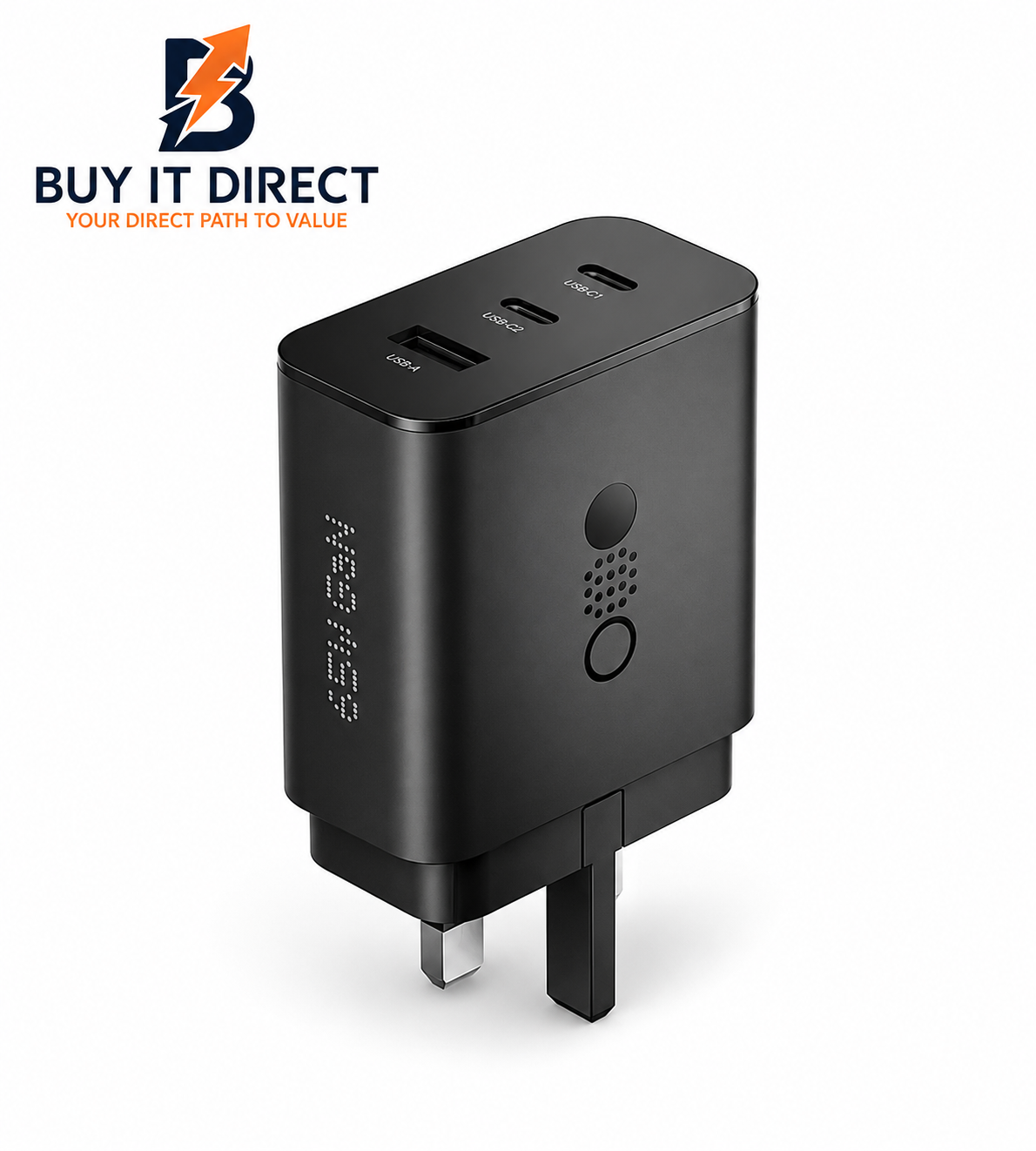 CMF by Nothing Power 65W GaN Power Adapter Dark Grey