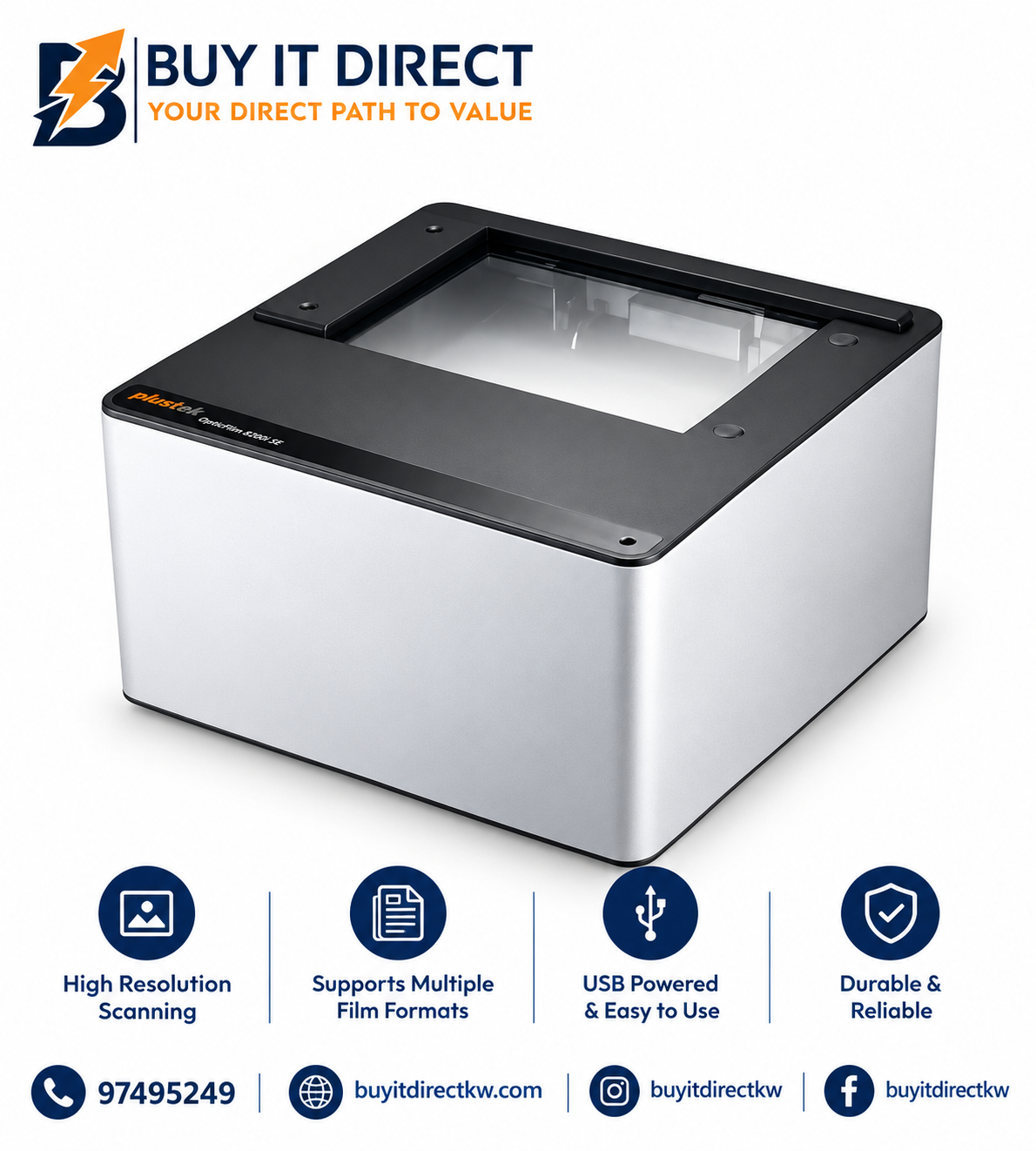 Plustek SecureScan X150 Passport and ID Scanner