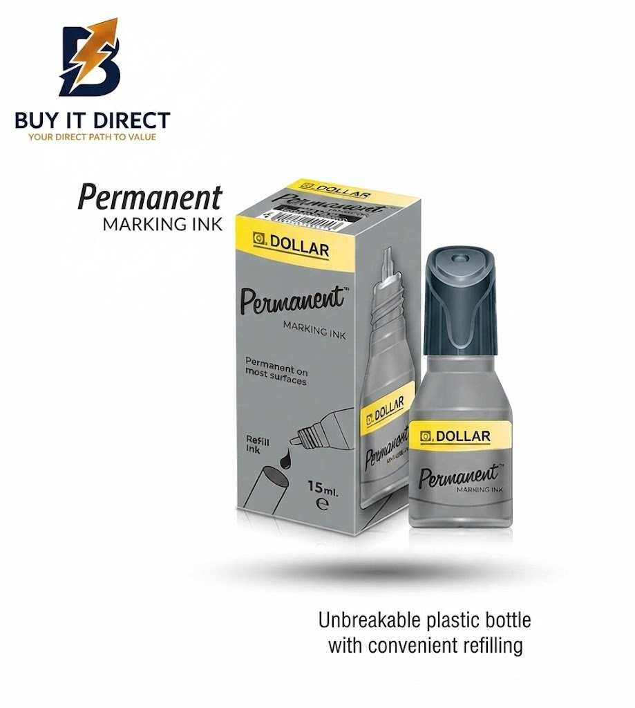 Dollar Marker Refill Ink Black Permanent