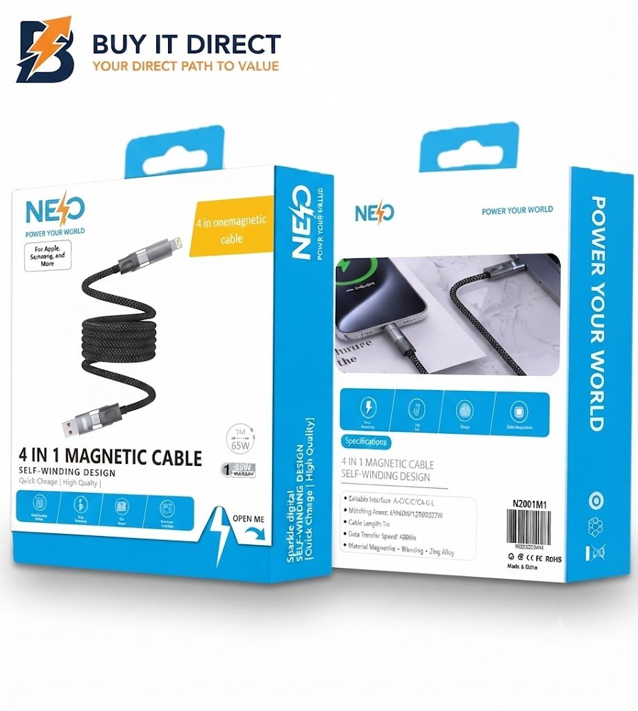 Neo 4 In 1 Fast Charging Cable N2001M1