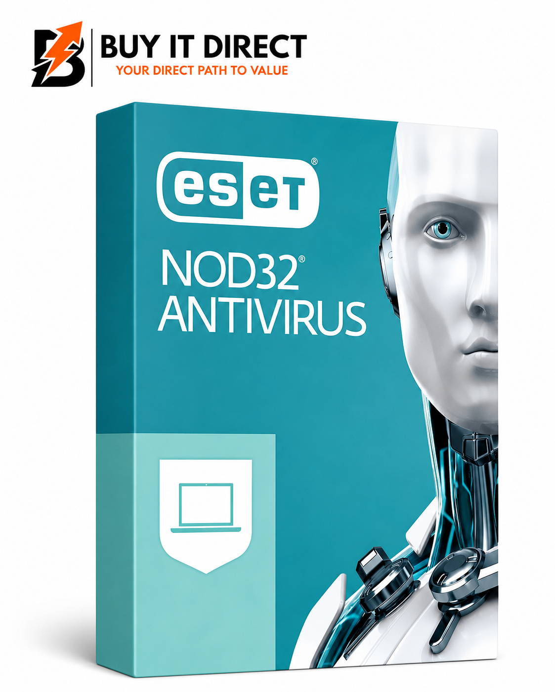 إيست NOD32 Antivirus اشتراك لمدة سنة واحدة لحماية جهازين